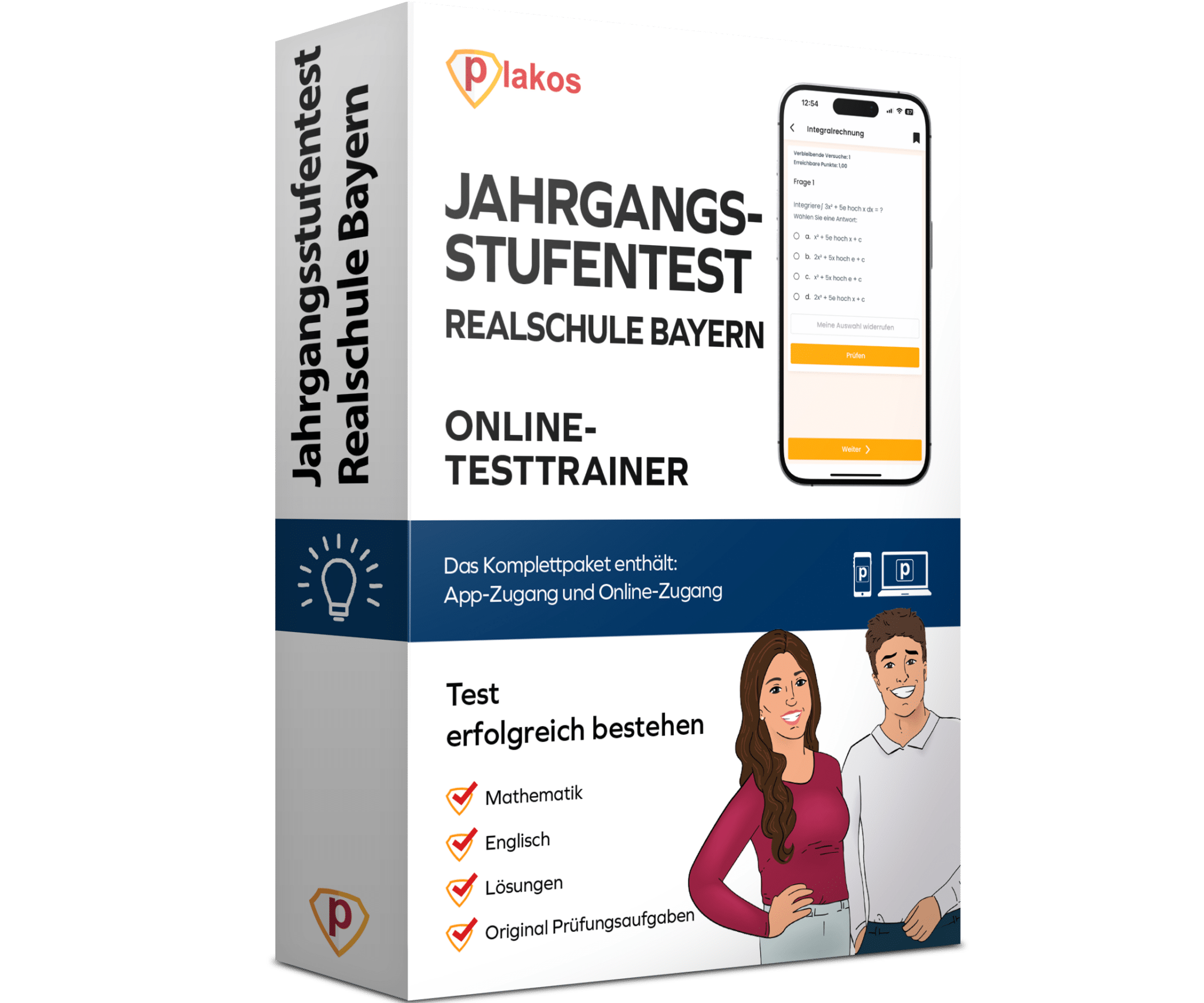 Jahrgangsstufentest Realschule Bayern - Jetzt online üben