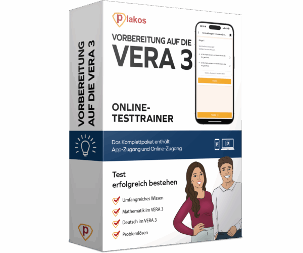 Vorbereitung VERA 3 2025 Online Testtrainer