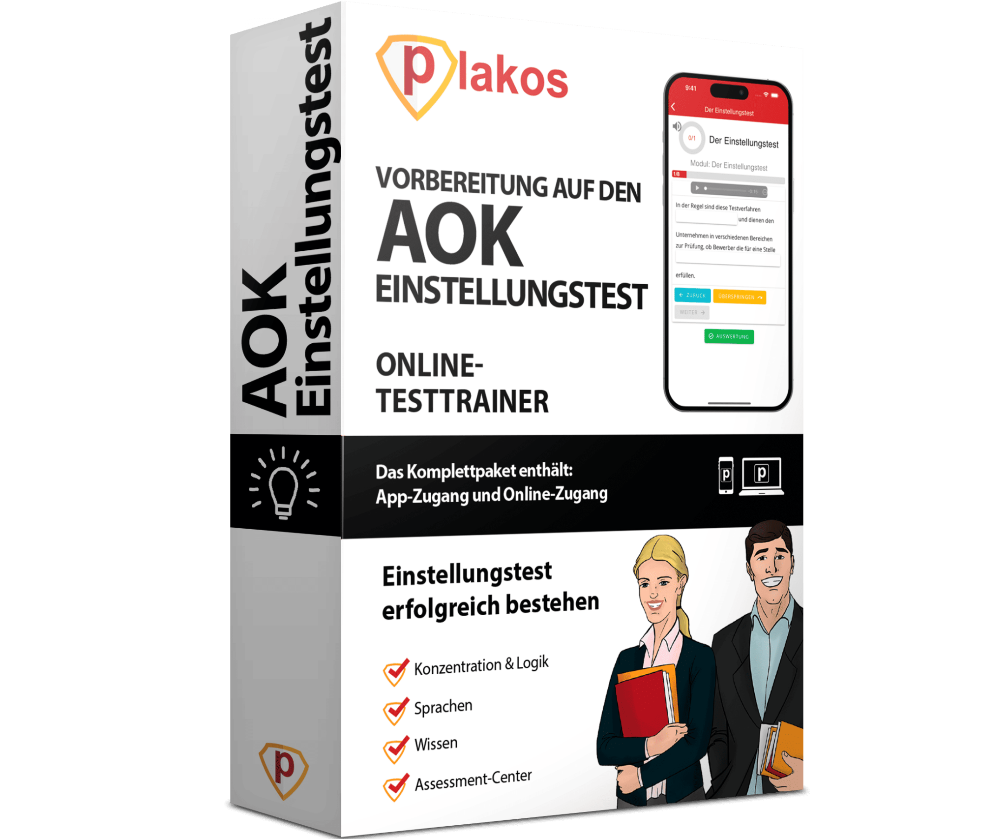 AOK Einstellungstest
