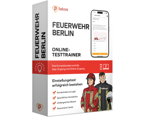 Feuerwehr Berlin Einstellungstest 2025 Online Testtrainer