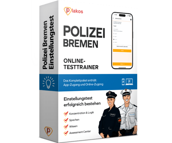 Polizei Bremen Einstellungstest 2024/2025 Online Testtrainer