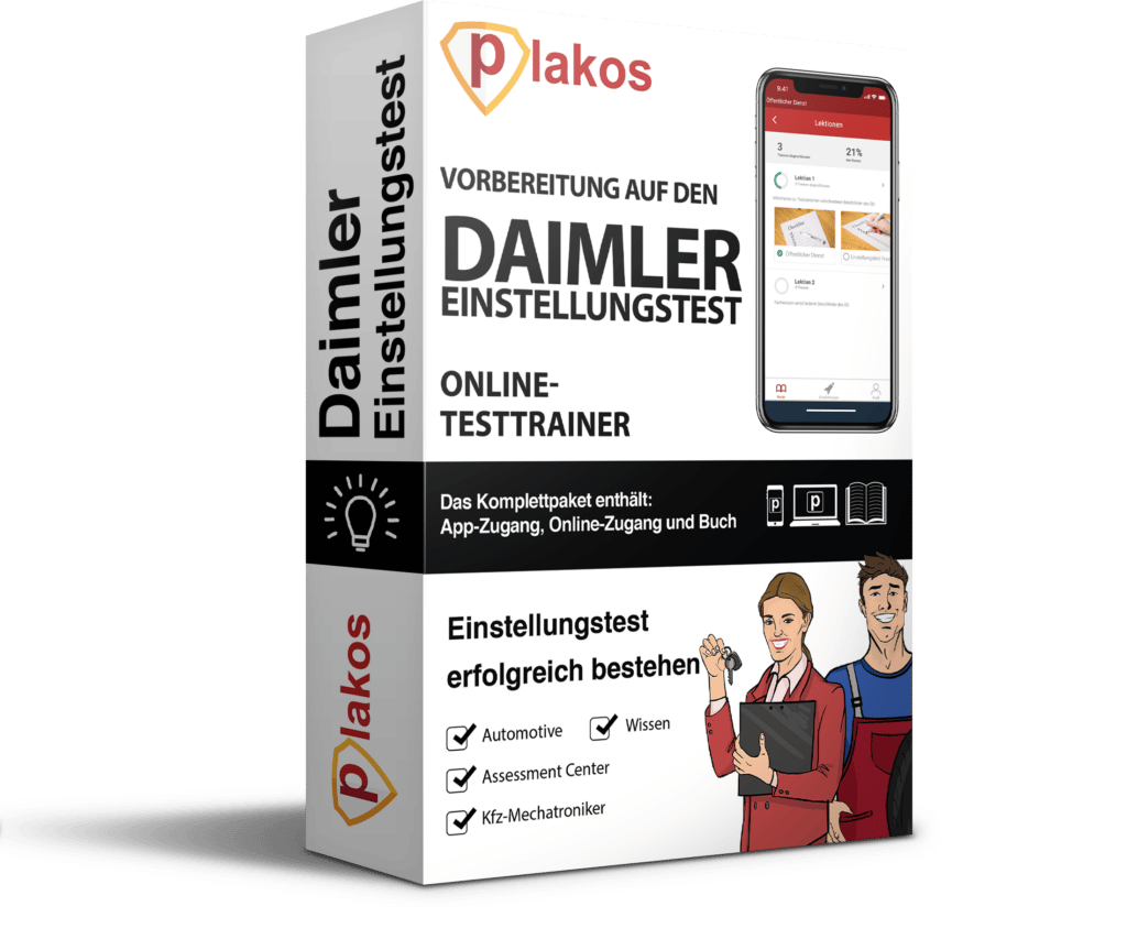 Vorbereitung Daimler Online Test - 2022 Online-Testtrainer