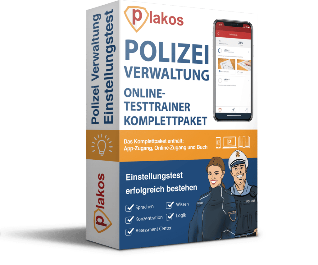 Einstellungstest Polizei Verwaltung | Online Testtrainer