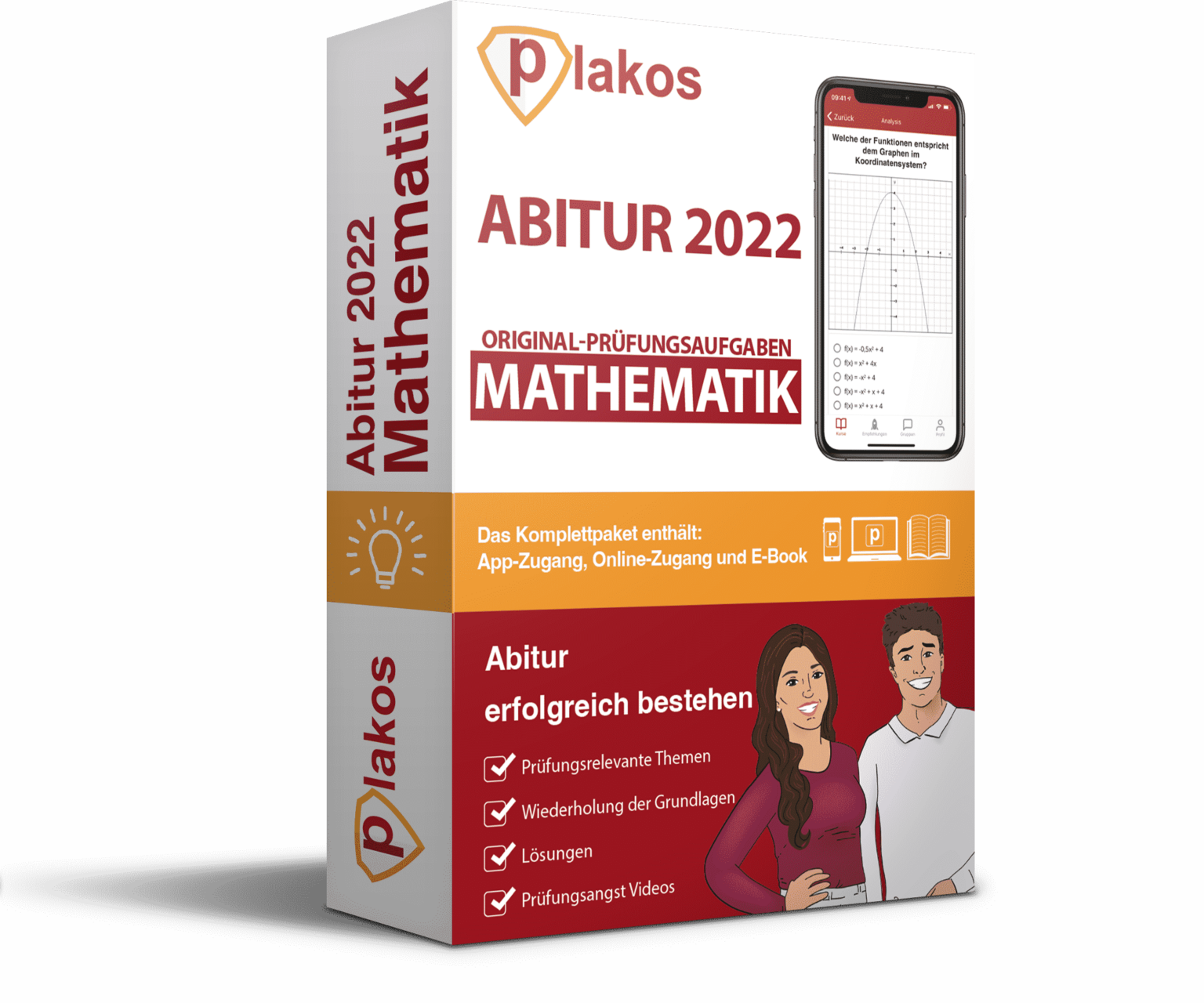 Mathe Abitur 2022 Online Testtrainer - Plakos