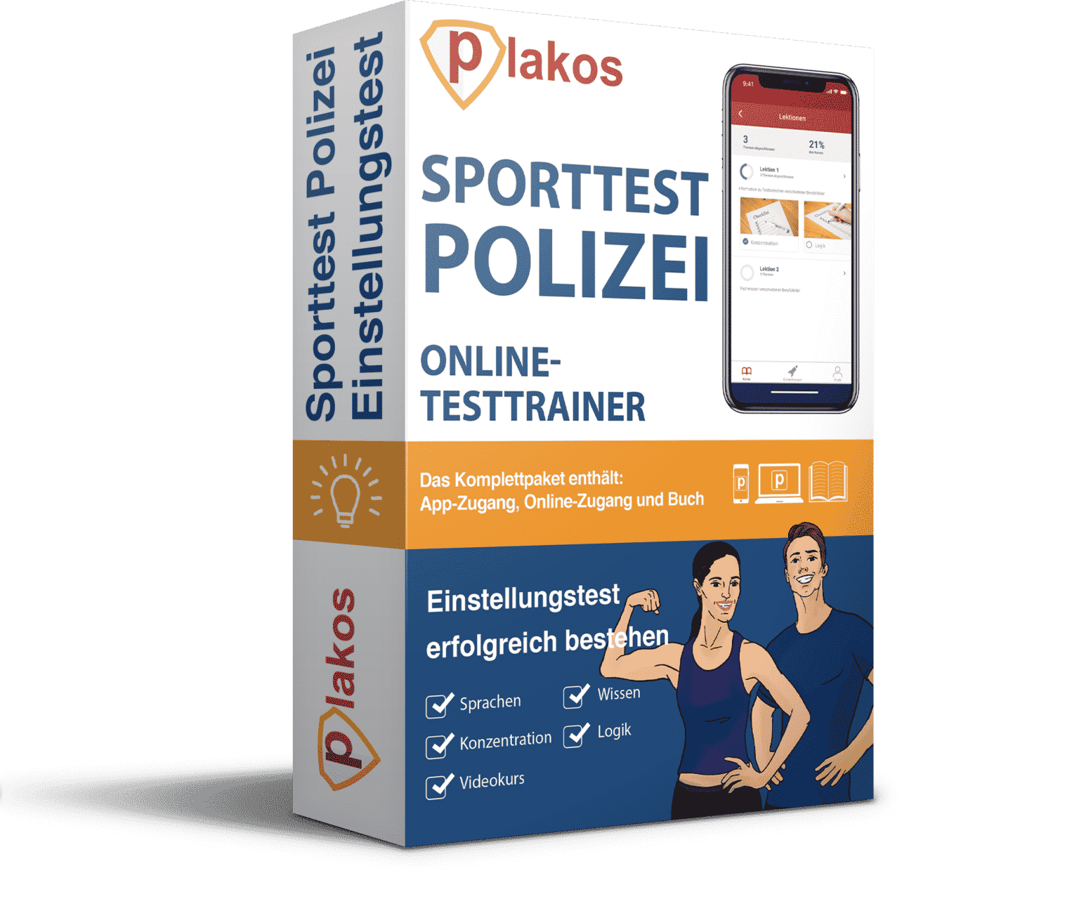 Sporttest Polizei 2024 Online Testtrainer Komplettpaket