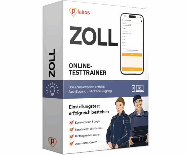 Zoll Einstellungstest 2025 Online Testtrainer