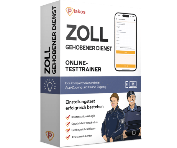 Zoll Gehobener Dienst Einstellungstest 2025 Online Testtrainer