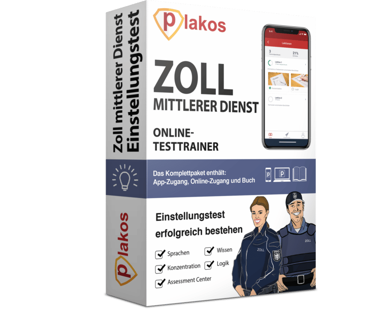 Zoll mittlerer Dienst Einstellungstest