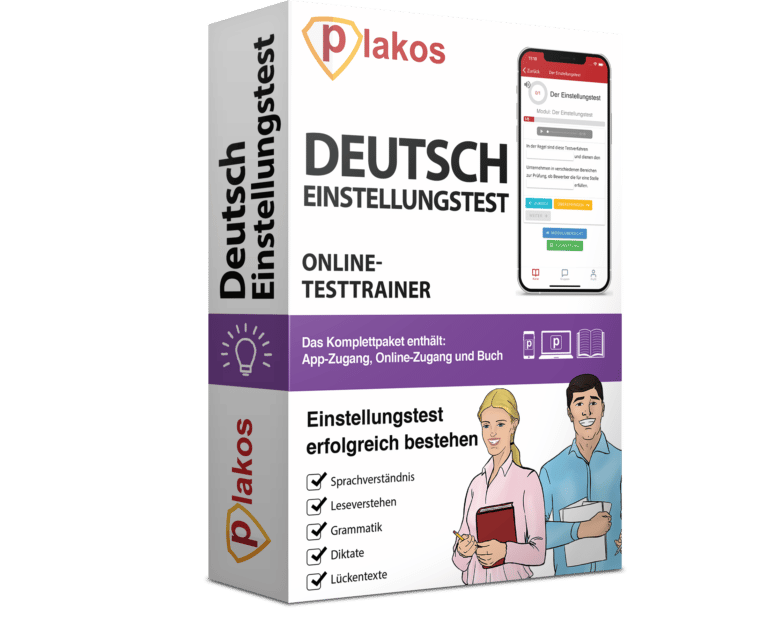 Einstellungstest Deutsch