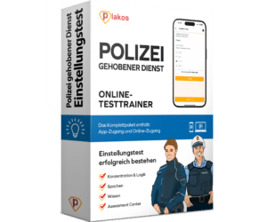 Polizei Gehobener Dienst / Duales Studium Einstellungstest 2024/2025 Online Testtrainer