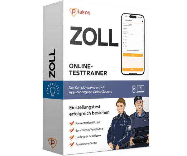 Zoll Einstellungstest 2025 Online Testtrainer