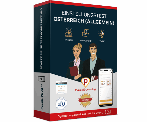 Einstellungstest Österreich (allgemein) 2025 Online Testtrainer