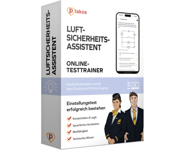 Luftsicherheitsassistent Einstellungstest 2025 Online Testtrainer