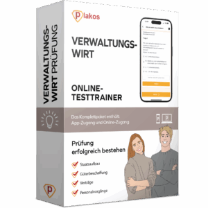 Verwaltungswirt Prüfung 2025 Online Testtrainer Komplettpaket
