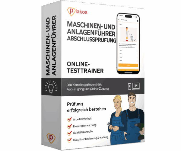 Maschinen- und Anlagenführer Abschlussprüfung 2025 Online Prüfungsvorbereitung