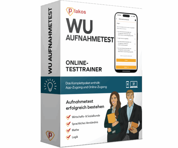 WU Aufnahmetest 2025 Online Testtrainer