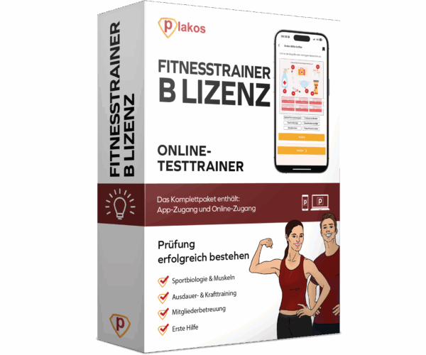 Fitnesstrainer B Lizenz 2025 Online Prüfungsvorbereitung