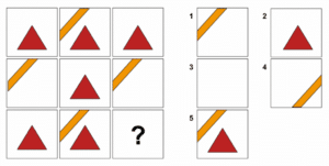 Matrizentest im Auswahlverfahren - Beispiel 02