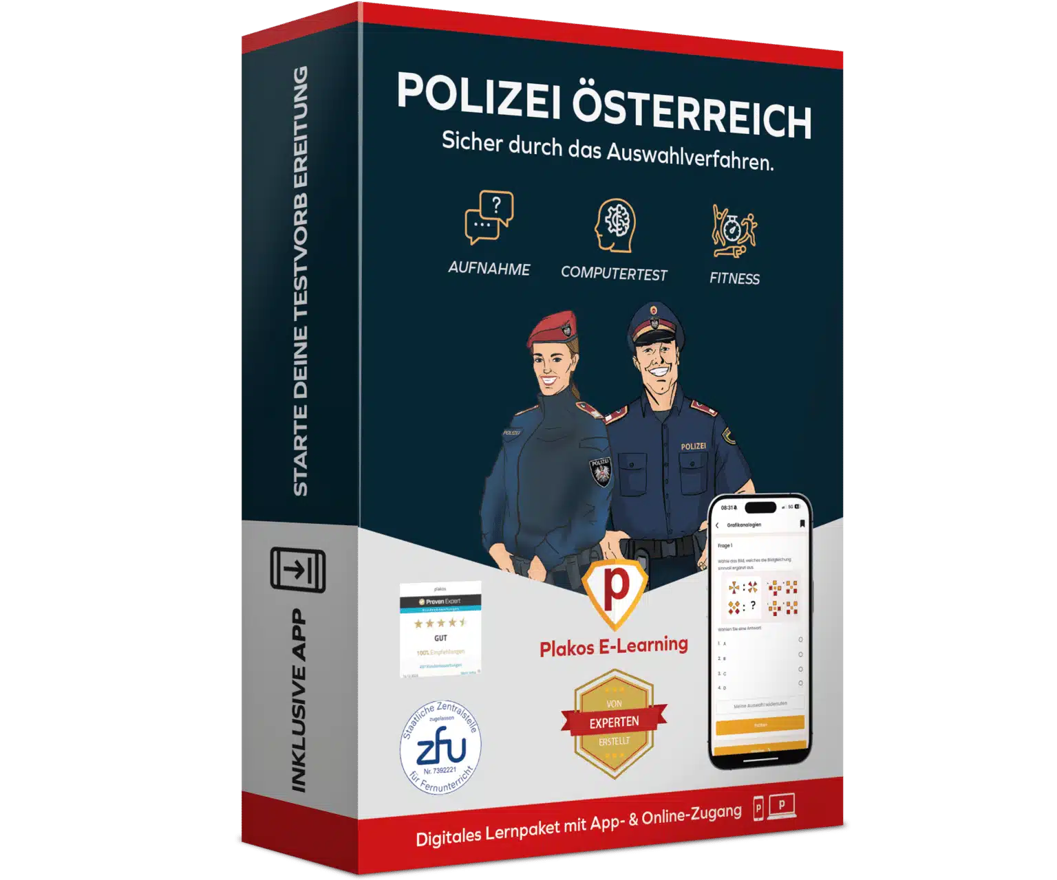 Aufnahmetest Polizei Österreich