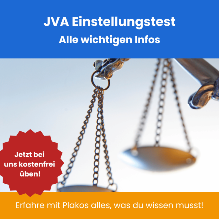 JVA Einstellungstest