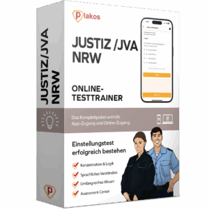 JVA Einstellungstest NRW 2025 Online Testtrainer Komplettpaket