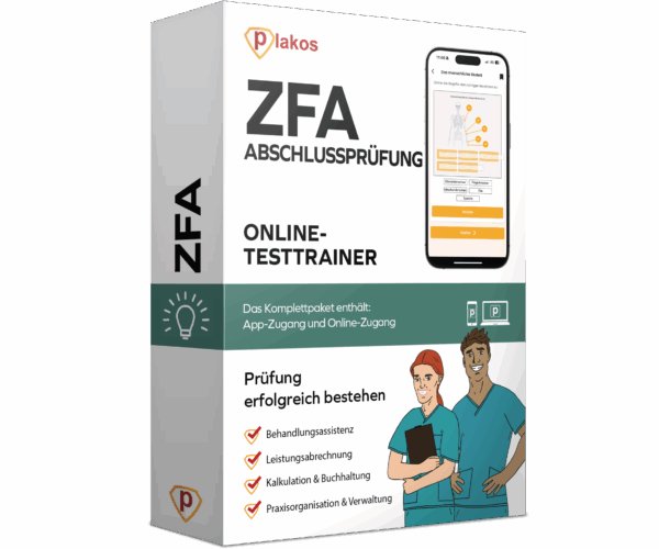 ZFA Abschlussprüfung 2025 Online Prüfungstrainer