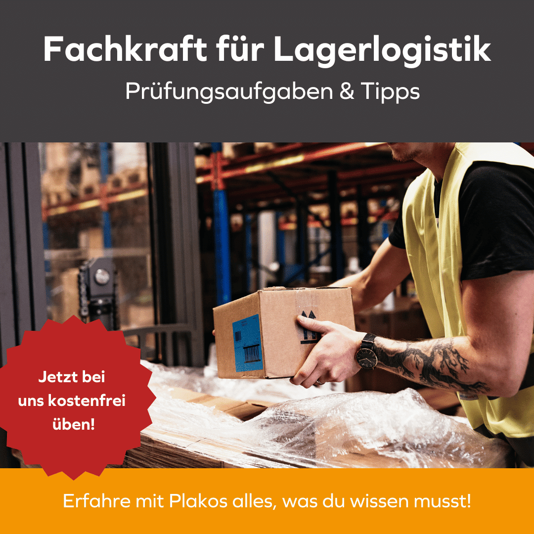 Fachkraft für Lagerlogistik Abschlussprüfung online üben