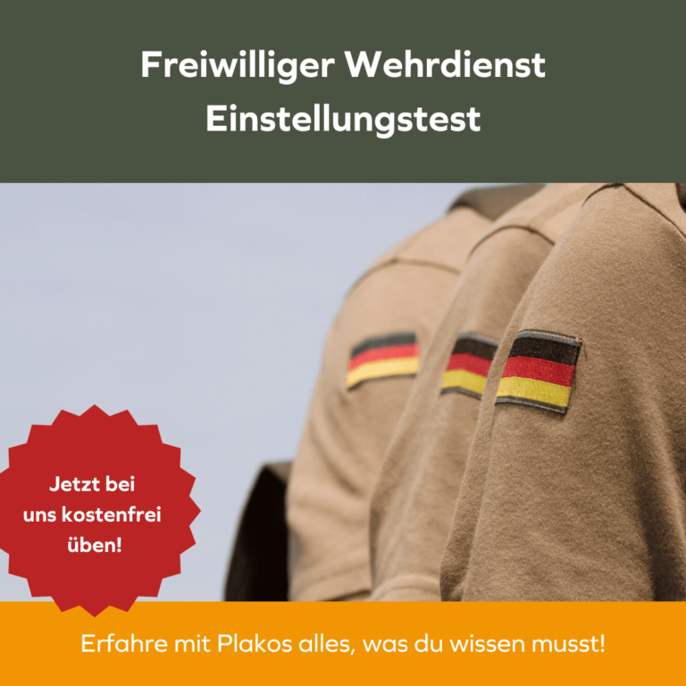 Freiwilliger Wehrdienst Einstellungstest