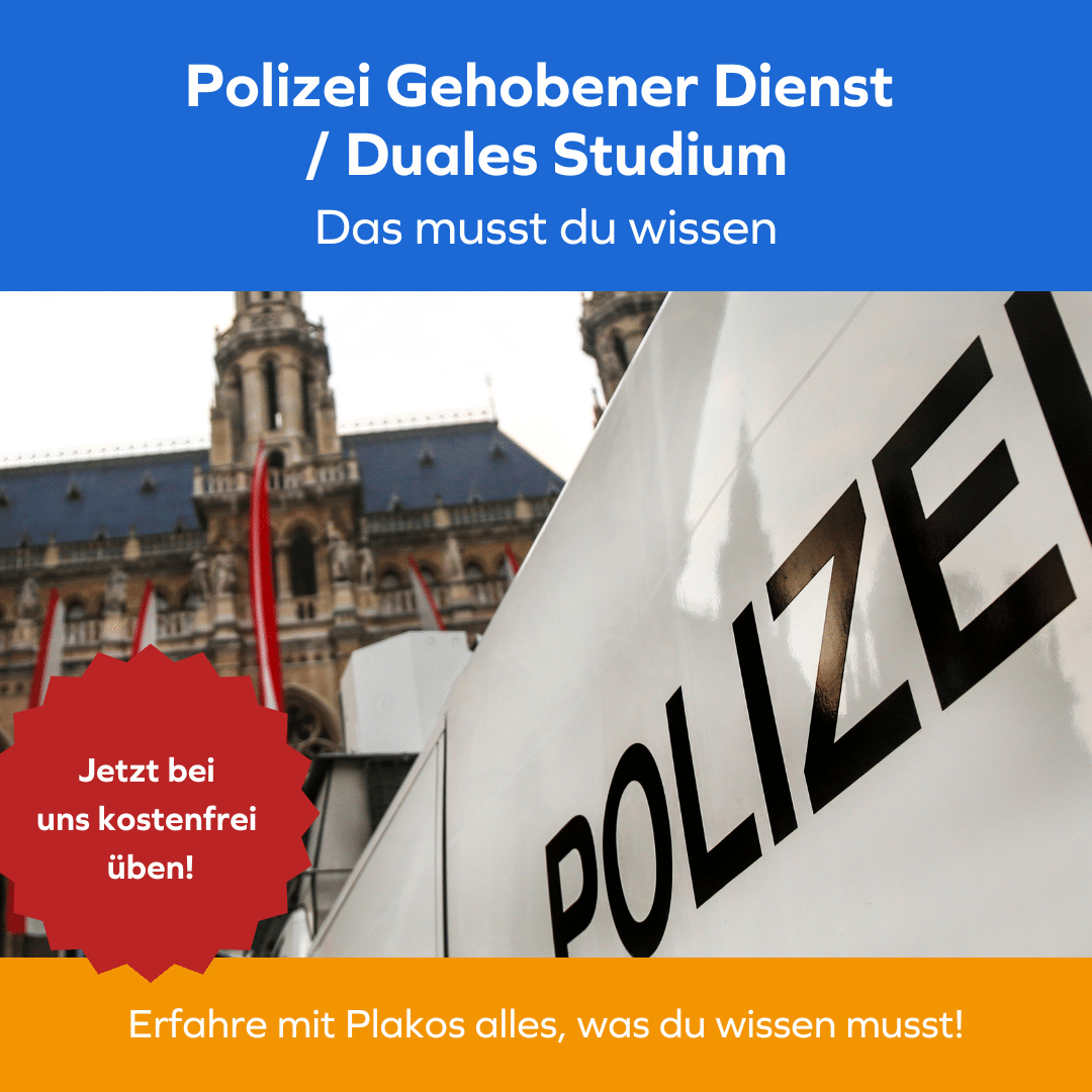 Polizei Gehobener Dienst / Duales Studium