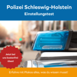 Polizei Schleswig-Holstein Einstellungstest