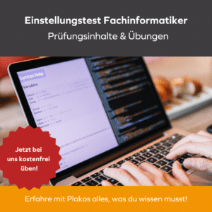 Einstellungstest Fachinformatiker