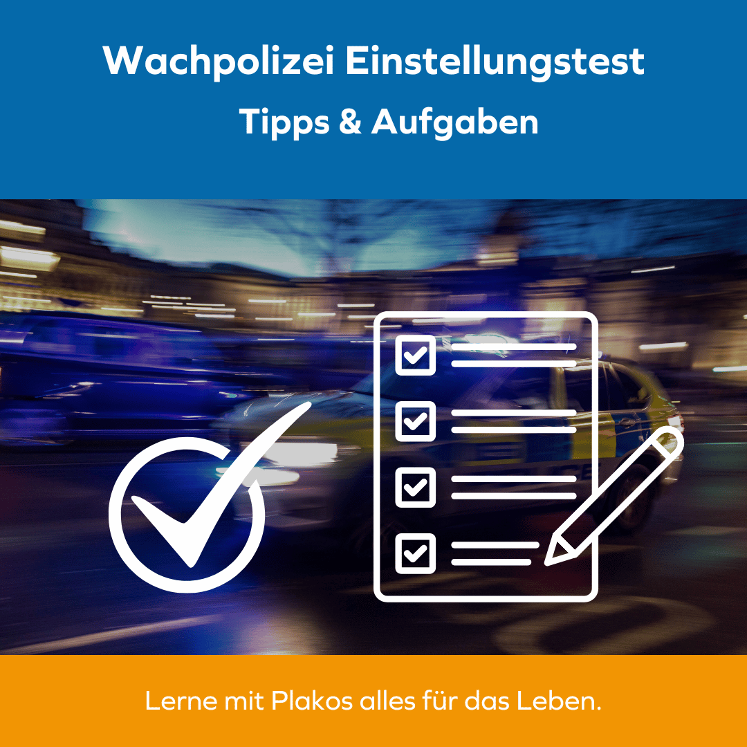 Wachpolizei Einstellungstest