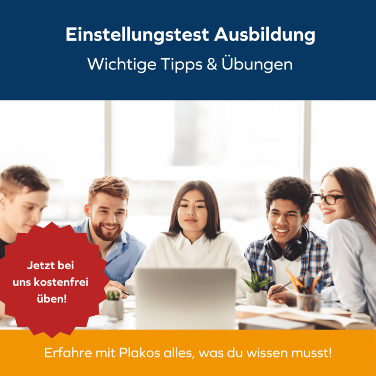 Einstellungstest Ausbildung