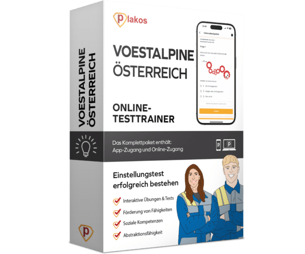 Voestalpine Österreich Aufnahmetest 2025 Online Testtrainer