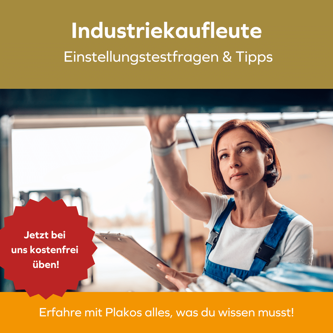 Industriekaufleute Einstellungstest