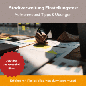 Stadtverwaltung Einstellungstest