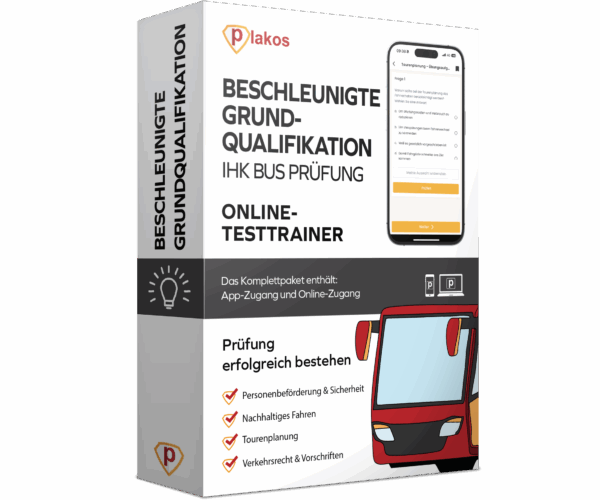Beschleunigte Grundqualifikation IHK BUS Prüfung 2025 Online Testtrainer