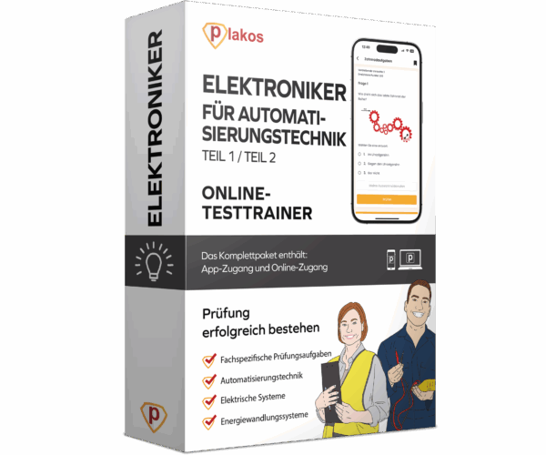 Elektroniker für Automatisierungstechnik Teil 1 / Teil 2 2025 Online Testtrainer