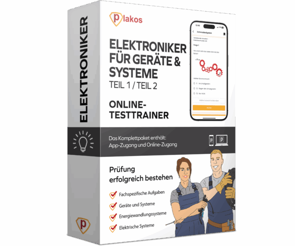 Elektroniker für Geräte und Systeme Teil 1 / Teil 2 2025 Online Testtrainer