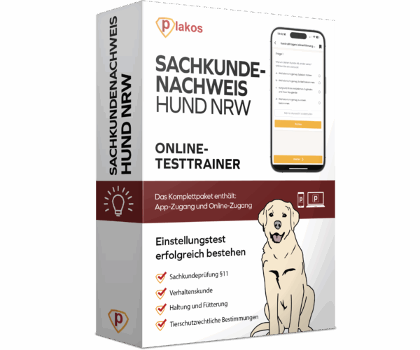 Sachkundenachweis Hund NRW 2025 Online Testtrainer
