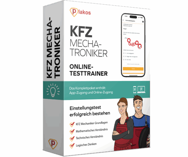 Einstellungstest KFZ Mechatroniker 2025 Online Testtrainer