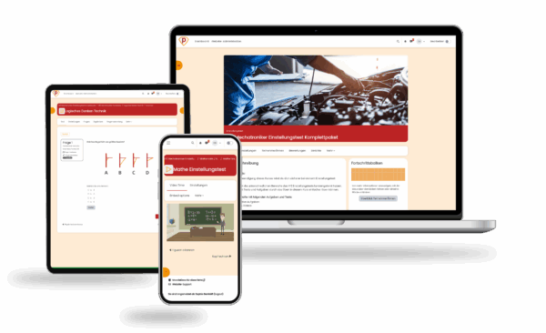 Einstellungstest KFZ Mechatroniker 2025 Online Testtrainer – Bild 2