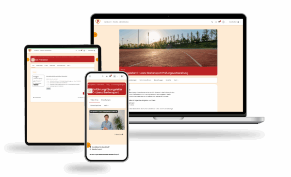 Übungsleiter C Lizenz Breitensport Prüfung 2025 Online Testtrainer – Bild 2