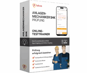Anlagenmechaniker SHK Prüfung (Sanitär- Heizungs- und Klimatechnik) 2025 Online Testtrainer