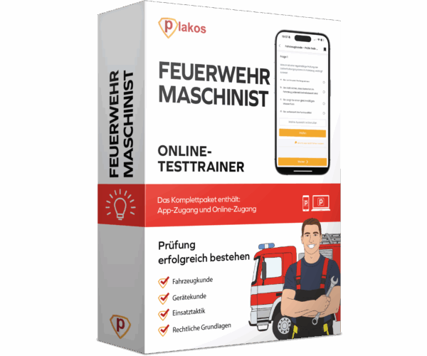 Feuerwehr Maschinist Prüfung 2025 Online Testtrainer