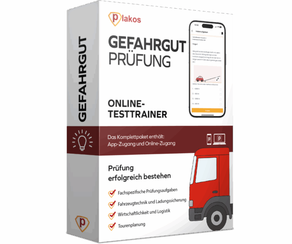 Gefahrgut Prüfung 2025 Online Testtrainer