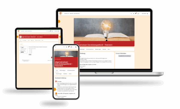 Allgemeinwissen Österreich Aufnahmetest 2025 Online Testtrainer – Bild 2
