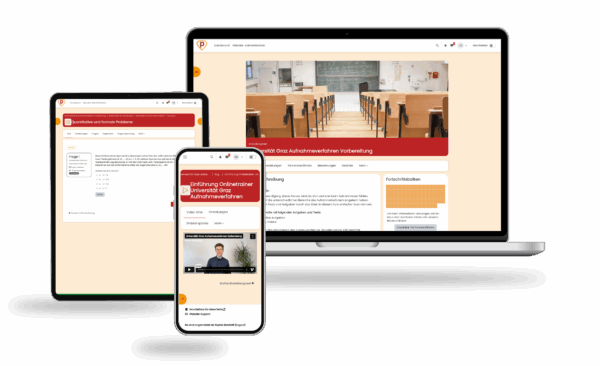 Universität Graz Aufnahmeverfahren 2025 Online Testtrainer – Bild 2