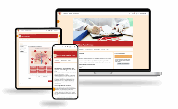 MedAT Graz Aufnahmeverfahren 2025 Online Testtrainer – Bild 2