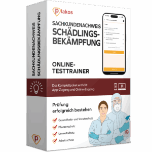 Sachkundenachweis Schädlingsbekämpfung Prüfung 2025 Online Testtrainer